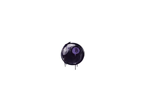 Sealed Graffiti | 8-Ball (Monster Purple)