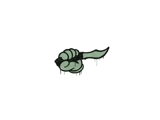 Sealed Graffiti | Backstab (Cash Green)