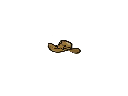 Sealed Graffiti | Sheriff (Desert Amber)