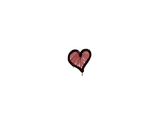 Sealed Graffiti | Heart (Blood Red)