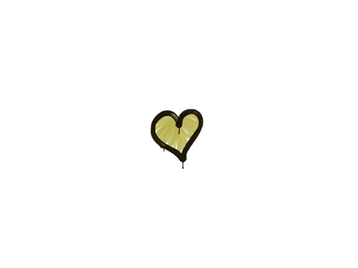 Sealed Graffiti | Heart (Tracer Yellow)