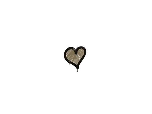 Sealed Graffiti | Heart (Dust Brown)