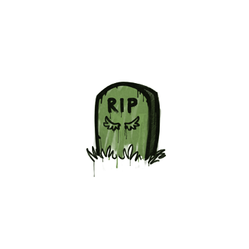 Sealed Graffiti | Tombstone (Battle Green)