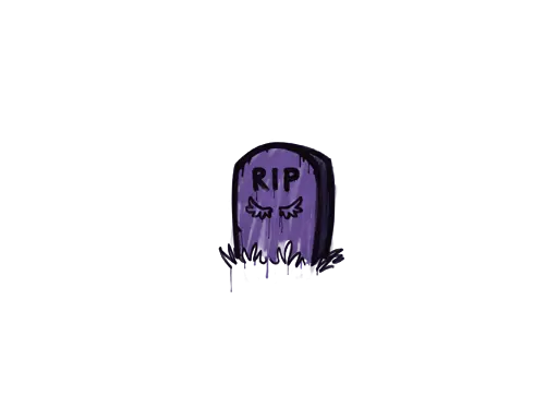 Sealed Graffiti | Tombstone (Monster Purple)