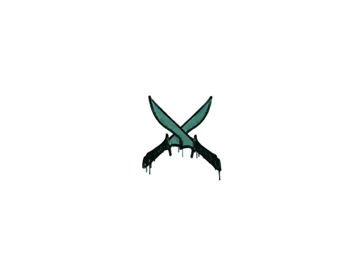 Sealed Graffiti | X-Knives (Frog Green)