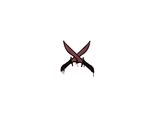 Sealed Graffiti | X-Knives (Brick Red)