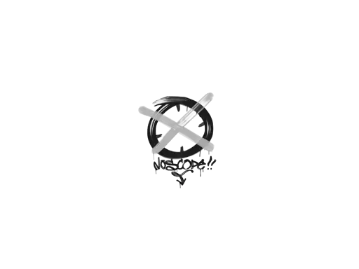 Sealed Graffiti | Noscope (Shark White)