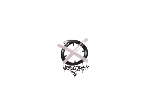 Sealed Graffiti | Noscope (War Pig Pink)