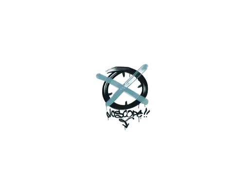 Sealed Graffiti | Noscope (Wire Blue)