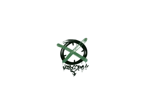 Sealed Graffiti | Noscope (Jungle Green)