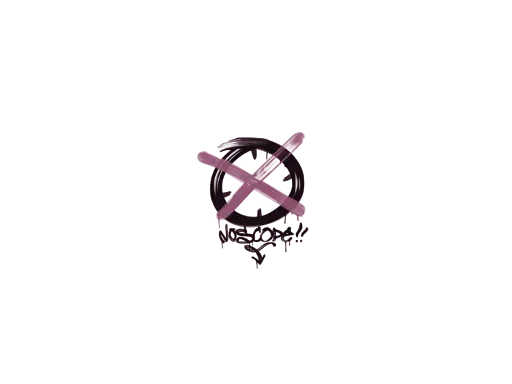 Sealed Graffiti | Noscope (Princess Pink)