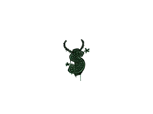 Sealed Graffiti | Bling (Jungle Green)