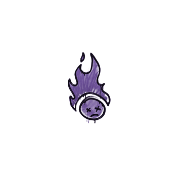 Sealed Graffiti | Toasted (Monster Purple)