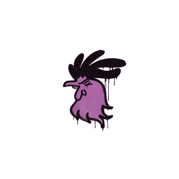 Sealed Graffiti | Cocky (Bazooka Pink)