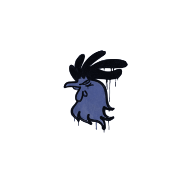 Sealed Graffiti | Cocky (SWAT Blue)