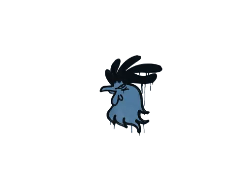 Sealed Graffiti | Cocky (Monarch Blue)