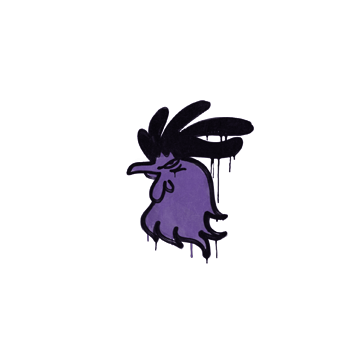 Sealed Graffiti | Cocky (Monster Purple)