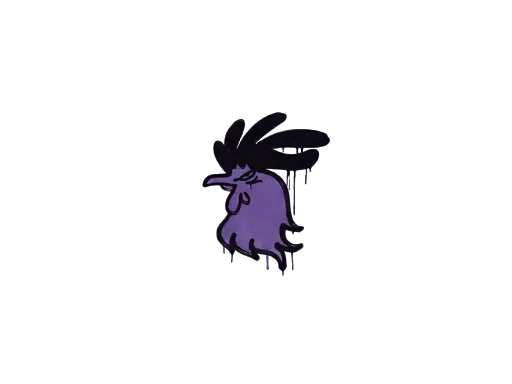 Sealed Graffiti | Cocky (Monster Purple)