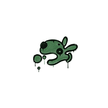 Sealed Graffiti | Popdog (Jungle Green)
