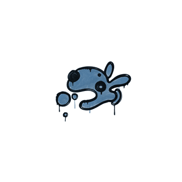 Sealed Graffiti | Popdog (Monarch Blue)