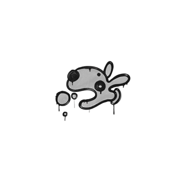 Sealed Graffiti | Popdog (Shark White)