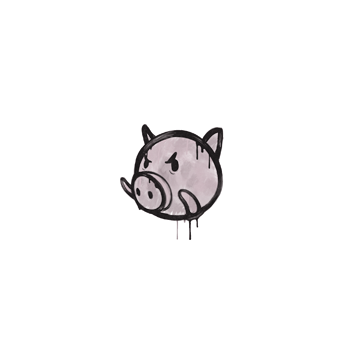 Sealed Graffiti | Piggles (War Pig Pink)