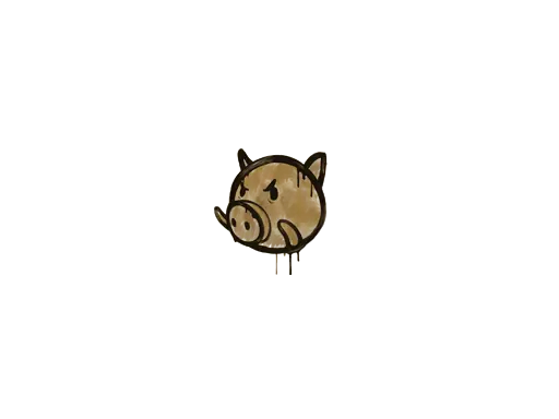 Sealed Graffiti | Piggles (Desert Amber)