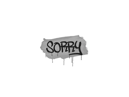 Sealed Graffiti | Sorry (Shark White)