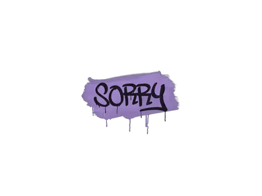 Sealed Graffiti | Sorry (Violent Violet)