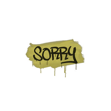 Sealed Graffiti | Sorry (Tracer Yellow)
