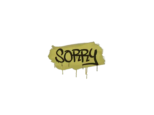 Sealed Graffiti | Sorry (Tracer Yellow)