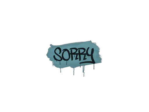 Sealed Graffiti | Sorry (Wire Blue)