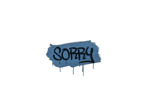 Sealed Graffiti | Sorry (Monarch Blue)