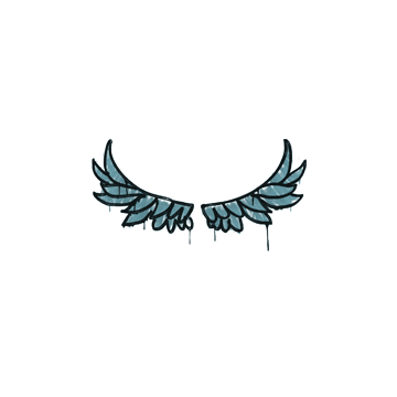 Sealed Graffiti | Take Flight (Wire Blue)