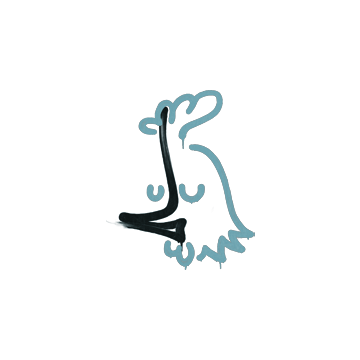 Sealed Graffiti | Recoil AK-47 (Wire Blue)
