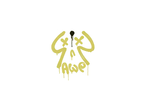 Sealed Graffiti | Recoil AWP (Tracer Yellow)