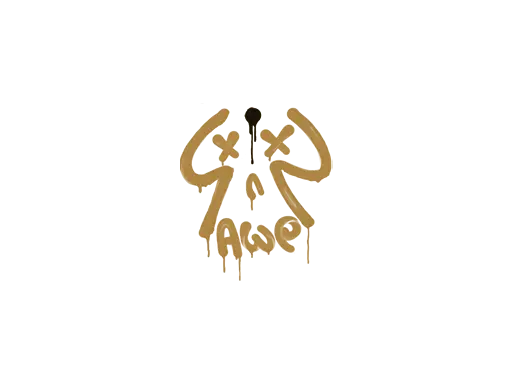 Sealed Graffiti | Recoil AWP (Desert Amber)