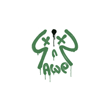 Sealed Graffiti | Recoil AWP (Jungle Green)