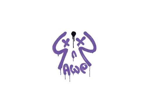 Sealed Graffiti | Recoil AWP (Monster Purple)