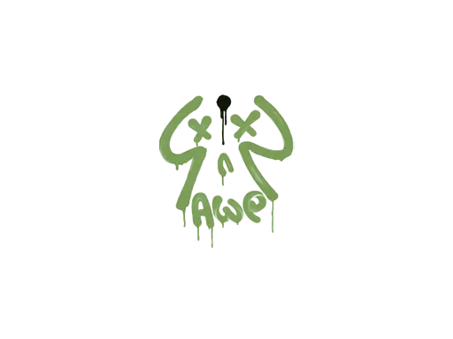 Sealed Graffiti | Recoil AWP (Battle Green)