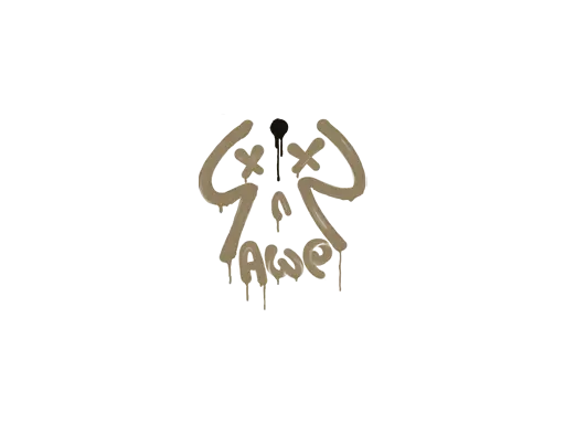 Sealed Graffiti | Recoil AWP (Dust Brown)