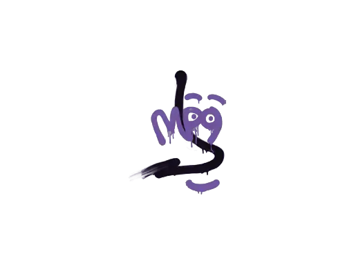 Sealed Graffiti | Recoil MP9 (Monster Purple)