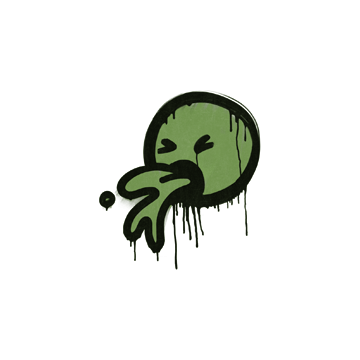 Sealed Graffiti | Puke (Battle Green)