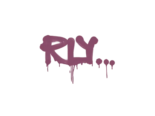 Sealed Graffiti | Rly (Princess Pink)