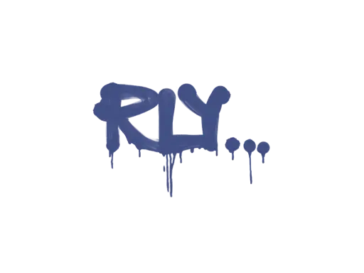 Sealed Graffiti | Rly (SWAT Blue)