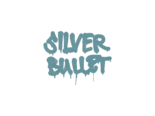 Sealed Graffiti | Silver Bullet (Wire Blue)