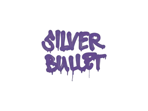 Sealed Graffiti | Silver Bullet (Monster Purple)