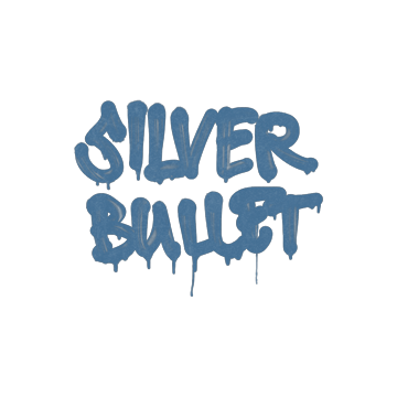 Sealed Graffiti | Silver Bullet (Monarch Blue)