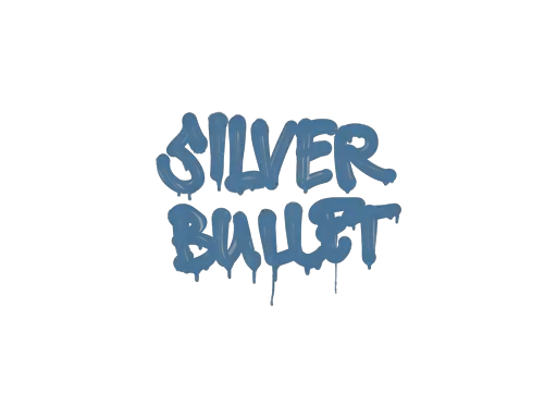 Sealed Graffiti | Silver Bullet (Monarch Blue)