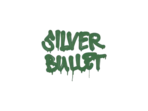 Sealed Graffiti | Silver Bullet (Jungle Green)